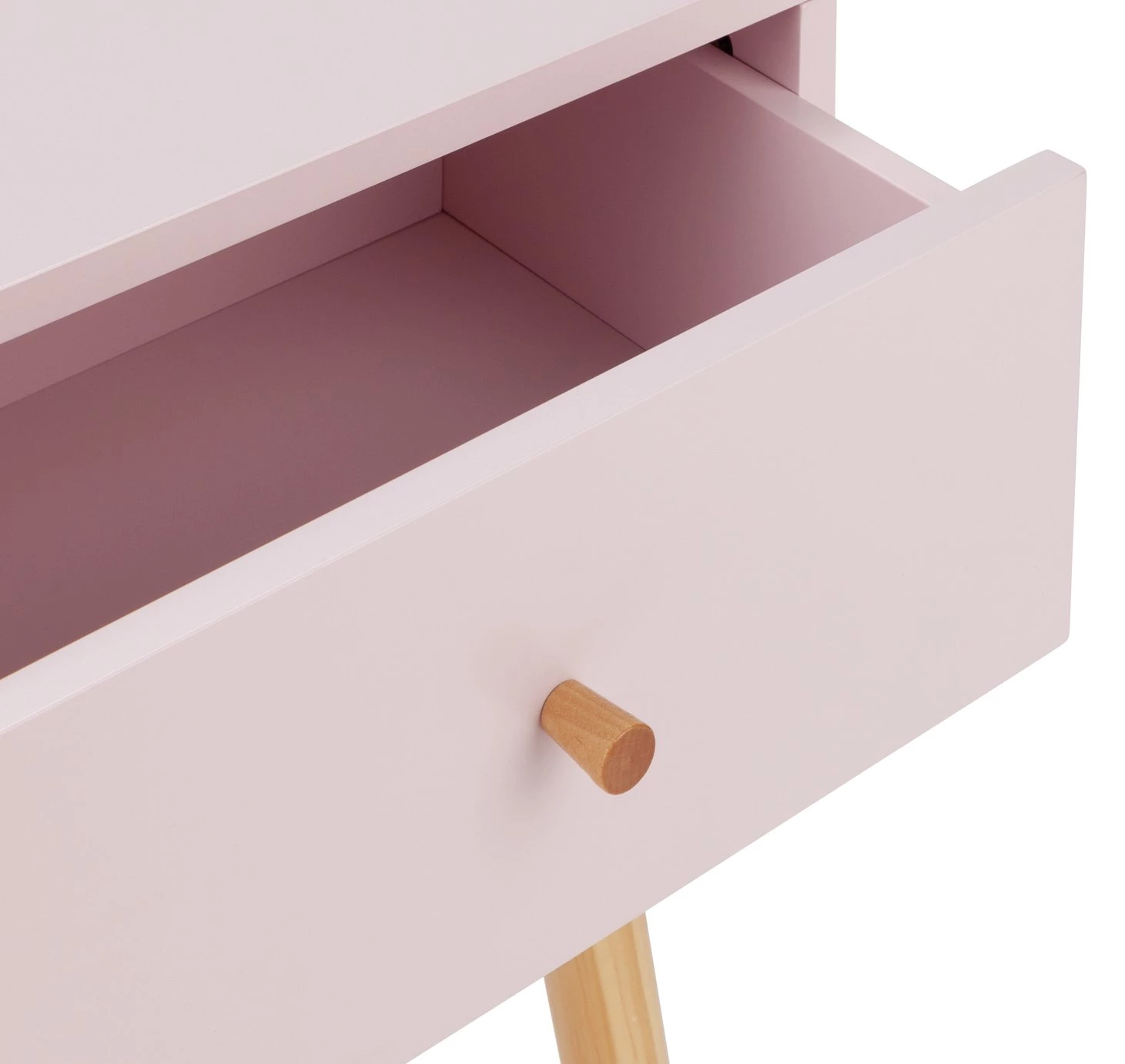 The Surprise Price - Habitat Otto 1 Drawer Bedside Table Pink Bedside Tables 6 The Surprise Price - Habitat Otto 1 Drawer Bedside Table Pink Bedside Tables - Image 6
