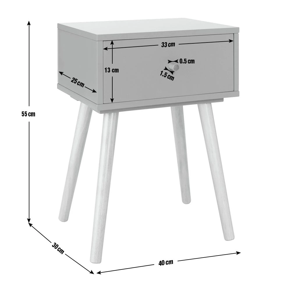 The Surprise Price - Habitat Otto 1 Drawer Bedside Table Pink Bedside Tables 8 The Surprise Price - Habitat Otto 1 Drawer Bedside Table Pink Bedside Tables - Image 8