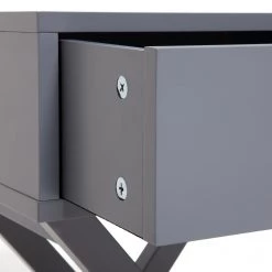 Discount - Habitat X Frame Bedside Table Grey Furniture -Furniture Tables store online unnamed file 1013