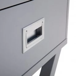 Discount - Habitat X Frame Bedside Table Grey Furniture -Furniture Tables store online unnamed file 1016