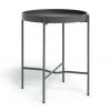 The Surprise Price - Habitat Metal Circular Bedside Table Dark Grey Furniture