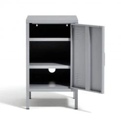 Free Shipping - Habitat Short 1 Door 2 Shelf Locker Grey Storage Units 14 Free Shipping - Habitat Short 1 Door 2 Shelf Locker Grey Storage Units -Furniture Tables store online unnamed file 1039