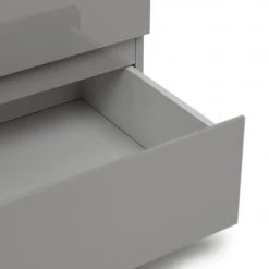 Flash Sale - Habitat Jenson 2 Drawer Bedside Table Grey Gloss Bedside Tables -Furniture Tables store online unnamed file 1063
