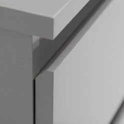 Flash Sale - Habitat Jenson 2 Drawer Bedside Table Grey Gloss Bedside Tables -Furniture Tables store online unnamed file 1064