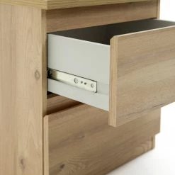 Discount - Habitat Jenson 2 Drawer Bedside Table Oak Effect Furniture -Furniture Tables store online unnamed file 1093