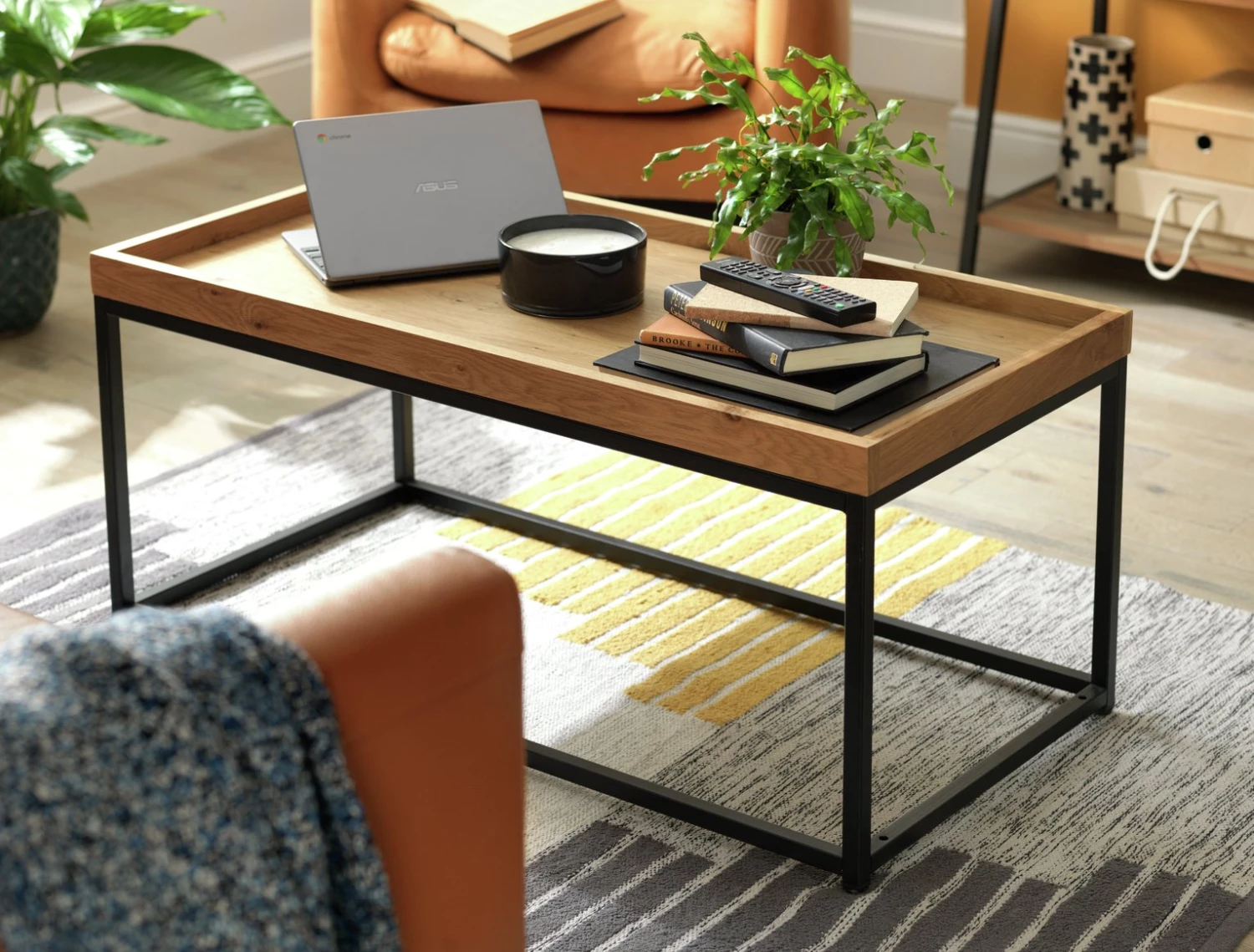 Best Price - Habitat Loft Living Coffee Table Oak Veneer Coffee Tables 2 Best Price - Habitat Loft Living Coffee Table Oak Veneer Coffee Tables - Image 2