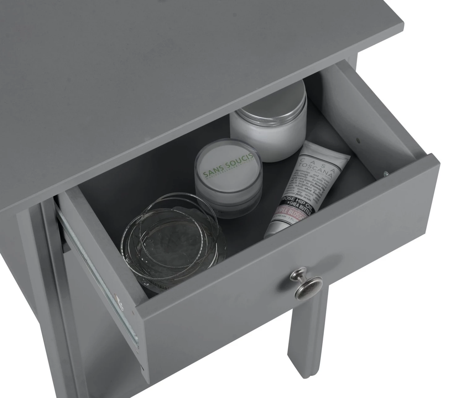 The Surprise Price - Habitat Minato 1 Drawer Bedside Table Grey Furniture 9 The Surprise Price - Habitat Minato 1 Drawer Bedside Table Grey Furniture - Image 9