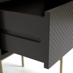 Best Price - Habitat Barcelona 2 Drawer Bedside Table Charcoal Furniture -Furniture Tables store online unnamed file 1146