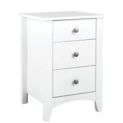 Shipping Included - Habitat Minato 2 Bedside Tables Set White Furniture -Furniture Tables store online unnamed file 1154