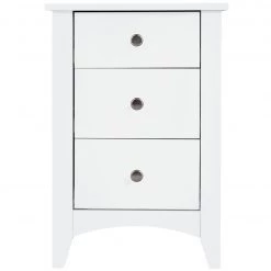 On Sale - Habitat Minato 3 Drawer Bedside Table White Bedside Tables -Furniture Tables store online unnamed file 1163
