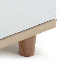 Best Price - Habitat Kids Melby 2 Drawer Bedside Table White And Acacia Bedside Tables -Furniture Tables store online unnamed file 1174