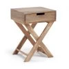 Free Shipping - Habitat Indie 1 Drawer Bedside Table Mango Furniture