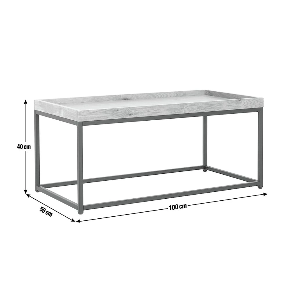 Best Price - Habitat Loft Living Coffee Table Oak Veneer Coffee Tables 8 Best Price - Habitat Loft Living Coffee Table Oak Veneer Coffee Tables - Image 8