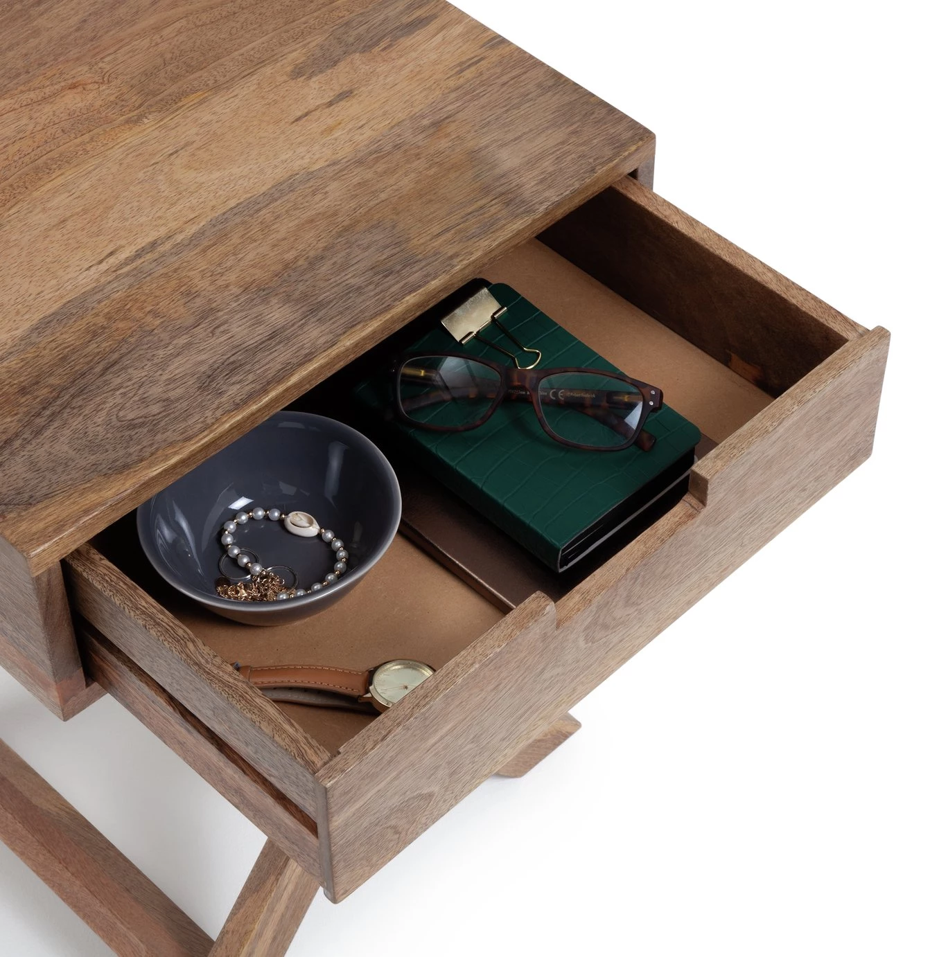 Free Shipping - Habitat Indie 1 Drawer Bedside Table Mango Furniture 2 Free Shipping - Habitat Indie 1 Drawer Bedside Table Mango Furniture - Image 2