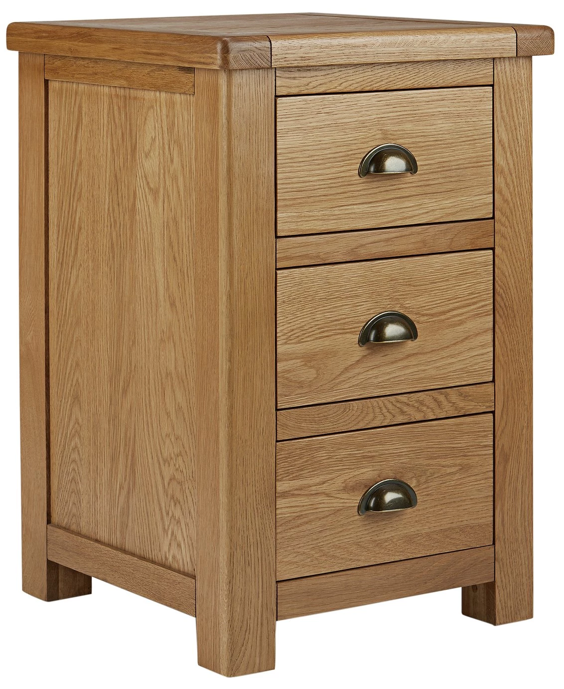 Shipping Included - Habitat Kent 3 Drawer Bedside Table Oak & Oak Veneer Bedside Tables 1 Shipping Included - Habitat Kent 3 Drawer Bedside Table Oak & Oak Veneer Bedside Tables
