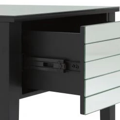 On Sale - Habitat Hepburn Mirror 1 Drawer Bedside Table Black Bedside Tables 12 On Sale - Habitat Hepburn Mirror 1 Drawer Bedside Table Black Bedside Tables -Furniture Tables store online unnamed file 1200