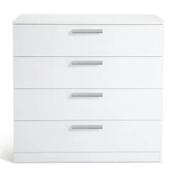 Discount - Habitat Munich 4 Drawer Chest White Bedside Tables -Furniture Tables store online unnamed file 1209