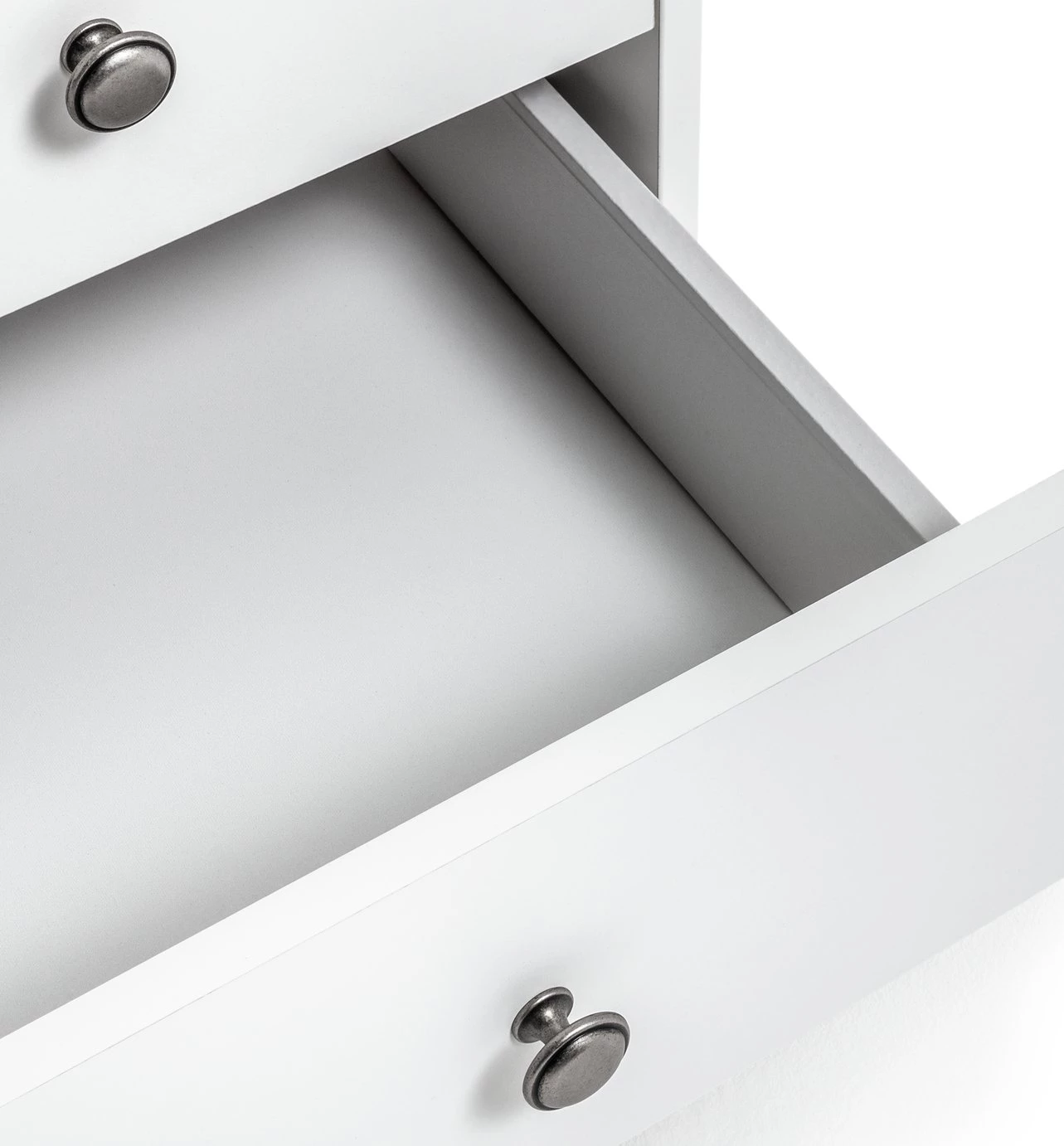 Best Price - Habitat Heathland 2 Drawer Bedside Table White Furniture 6 Best Price - Habitat Heathland 2 Drawer Bedside Table White Furniture - Image 6