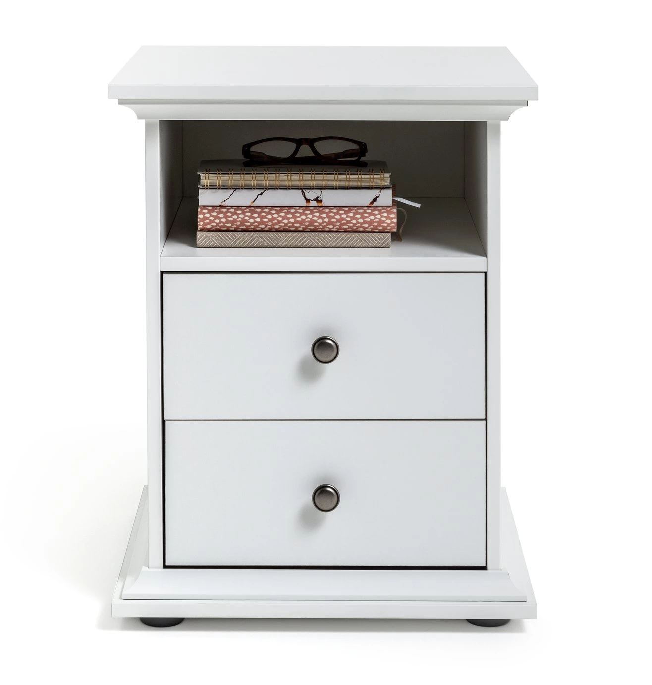 Best Price - Habitat Heathland 2 Drawer Bedside Table White Furniture 8 Best Price - Habitat Heathland 2 Drawer Bedside Table White Furniture - Image 8