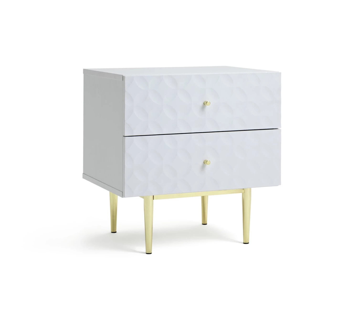 On Sale - Habitat Sienna 2 Drawer Bedside Table White Bedside Tables 1 On Sale - Habitat Sienna 2 Drawer Bedside Table White Bedside Tables