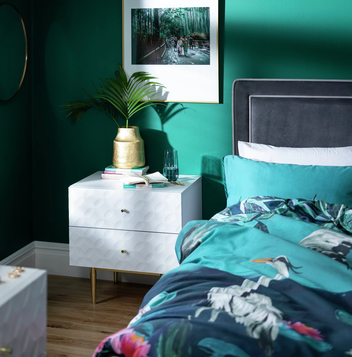 On Sale - Habitat Sienna 2 Drawer Bedside Table White Bedside Tables 2 On Sale - Habitat Sienna 2 Drawer Bedside Table White Bedside Tables - Image 2