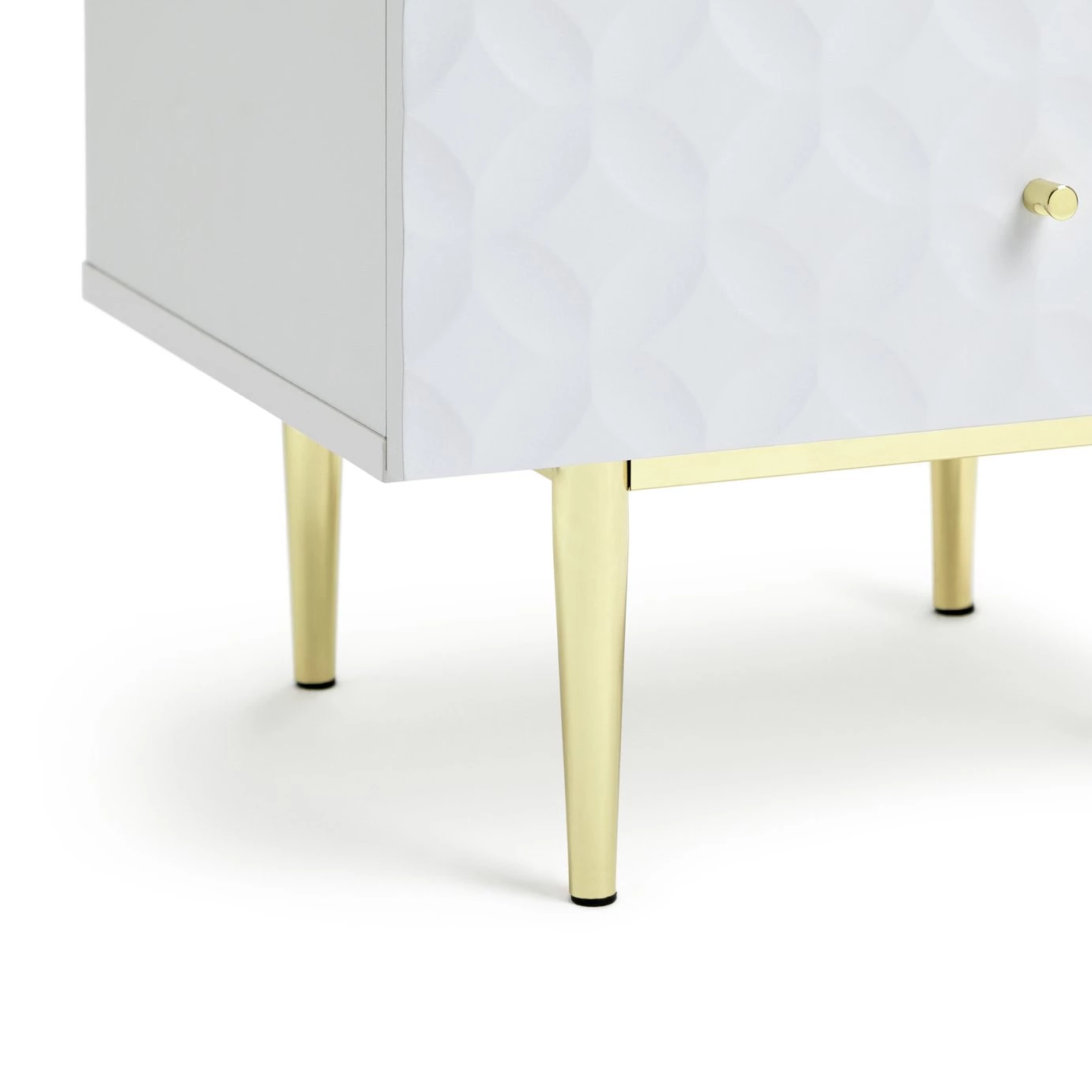 On Sale - Habitat Sienna 2 Drawer Bedside Table White Bedside Tables 6 On Sale - Habitat Sienna 2 Drawer Bedside Table White Bedside Tables - Image 6