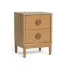 On Sale - Habitat Cornelia 2 Drawer Bedside Chest Oak Bedside Tables