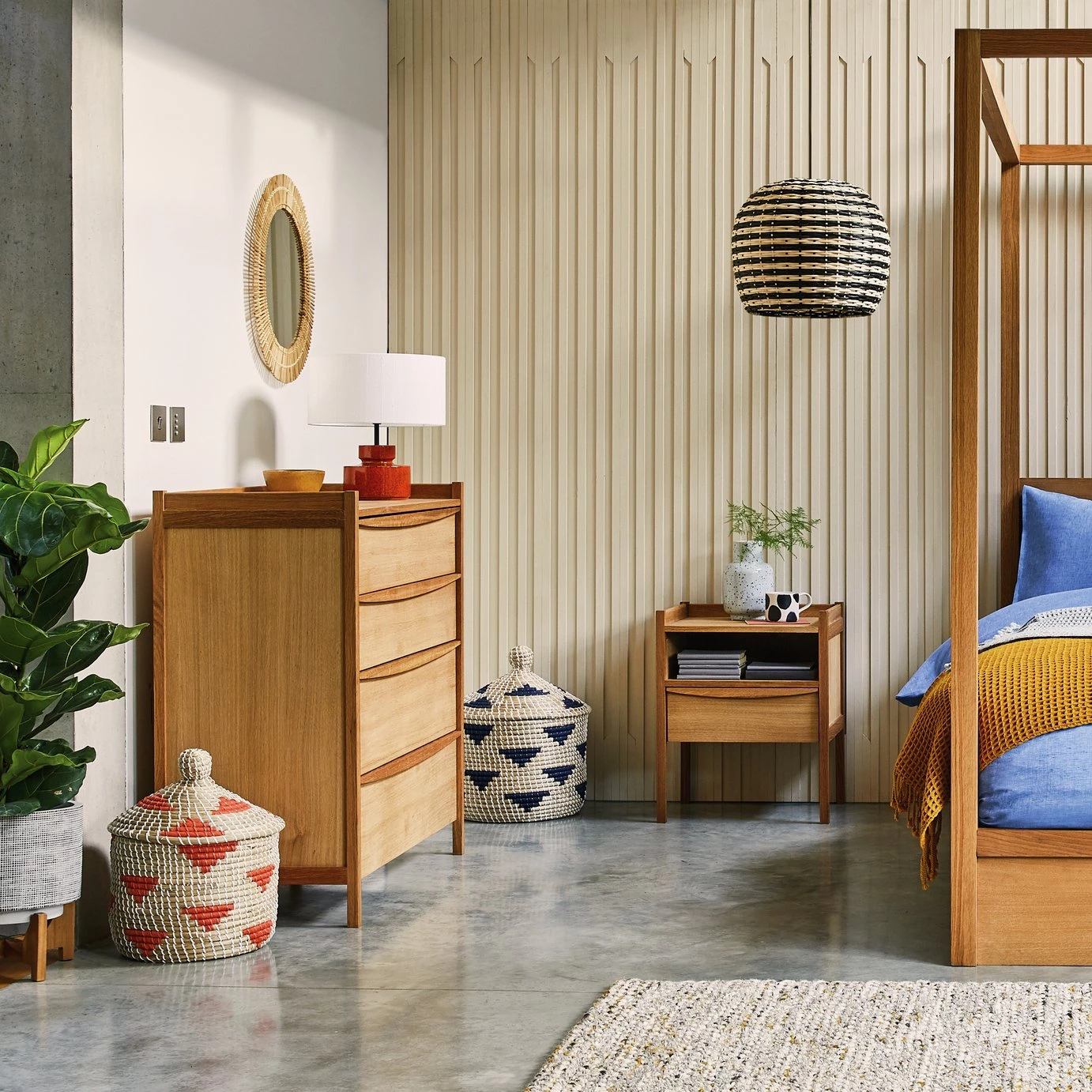 On Sale - Habitat Derwent 2 Bedside Table Set Oak Furniture 2 On Sale - Habitat Derwent 2 Bedside Table Set Oak Furniture - Image 2