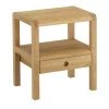 On Sale - Habitat Radius 1 Drawer Oak Bedside Chest Furniture