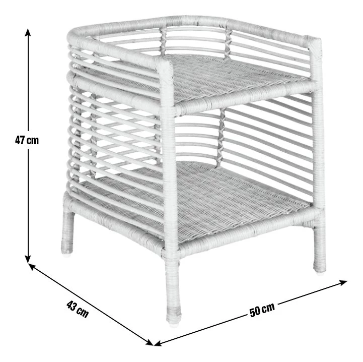 The Surprise Price - Habitat Nadia Rattan Bedside Chest Bedside Tables 2 The Surprise Price - Habitat Nadia Rattan Bedside Chest Bedside Tables - Image 2