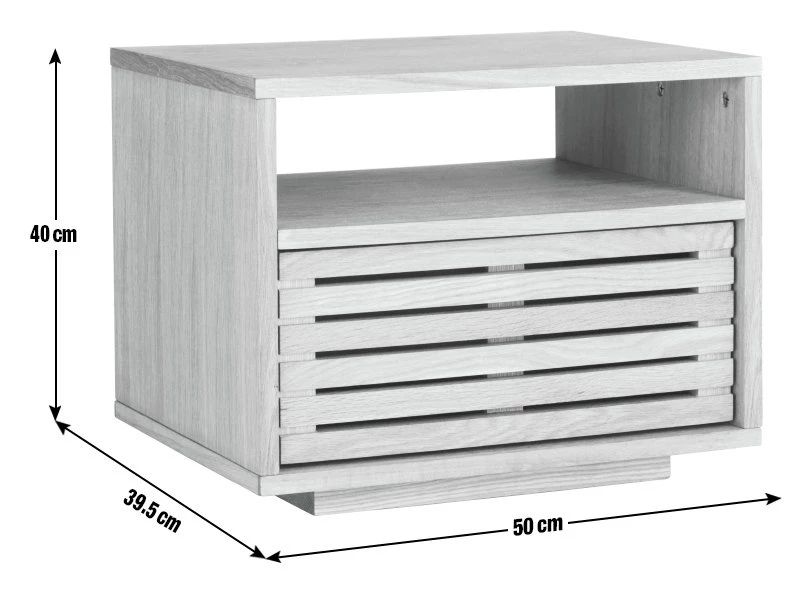 Shipping Included - Habitat Max Oak Bedside Chest Furniture 3 Shipping Included - Habitat Max Oak Bedside Chest Furniture - Image 3