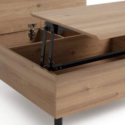 Shipping Included - Habitat Loft Living Coffee Table Oak Coffee Tables -Furniture Tables store online unnamed file 143