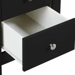 Shipping Included - Habitat Osaka 3 Drawer Bedside Table Black Bedside Tables -Furniture Tables store online unnamed file 1441