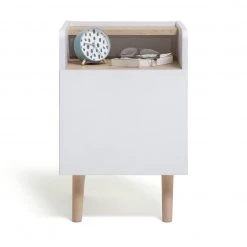 Flash Sale - Habitat Skandi 1 Drawer Bedside Table White Two Tone Furniture -Furniture Tables store online unnamed file 1461