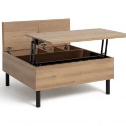 Shipping Included - Habitat Loft Living Coffee Table Oak Coffee Tables -Furniture Tables store online unnamed file 147