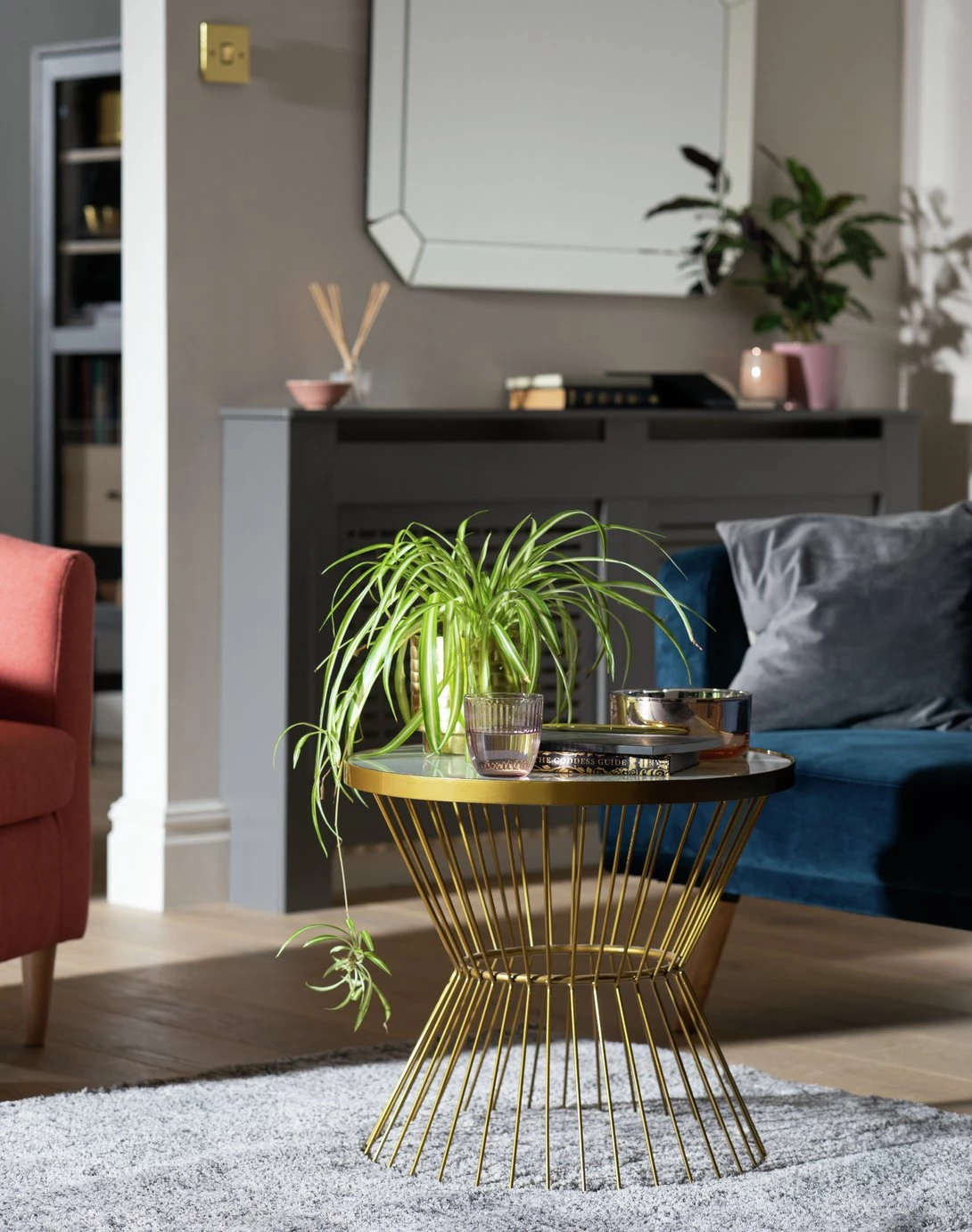 Best Price - Habitat Huxley Coffee Table Brass Furniture 2 Best Price - Habitat Huxley Coffee Table Brass Furniture - Image 2