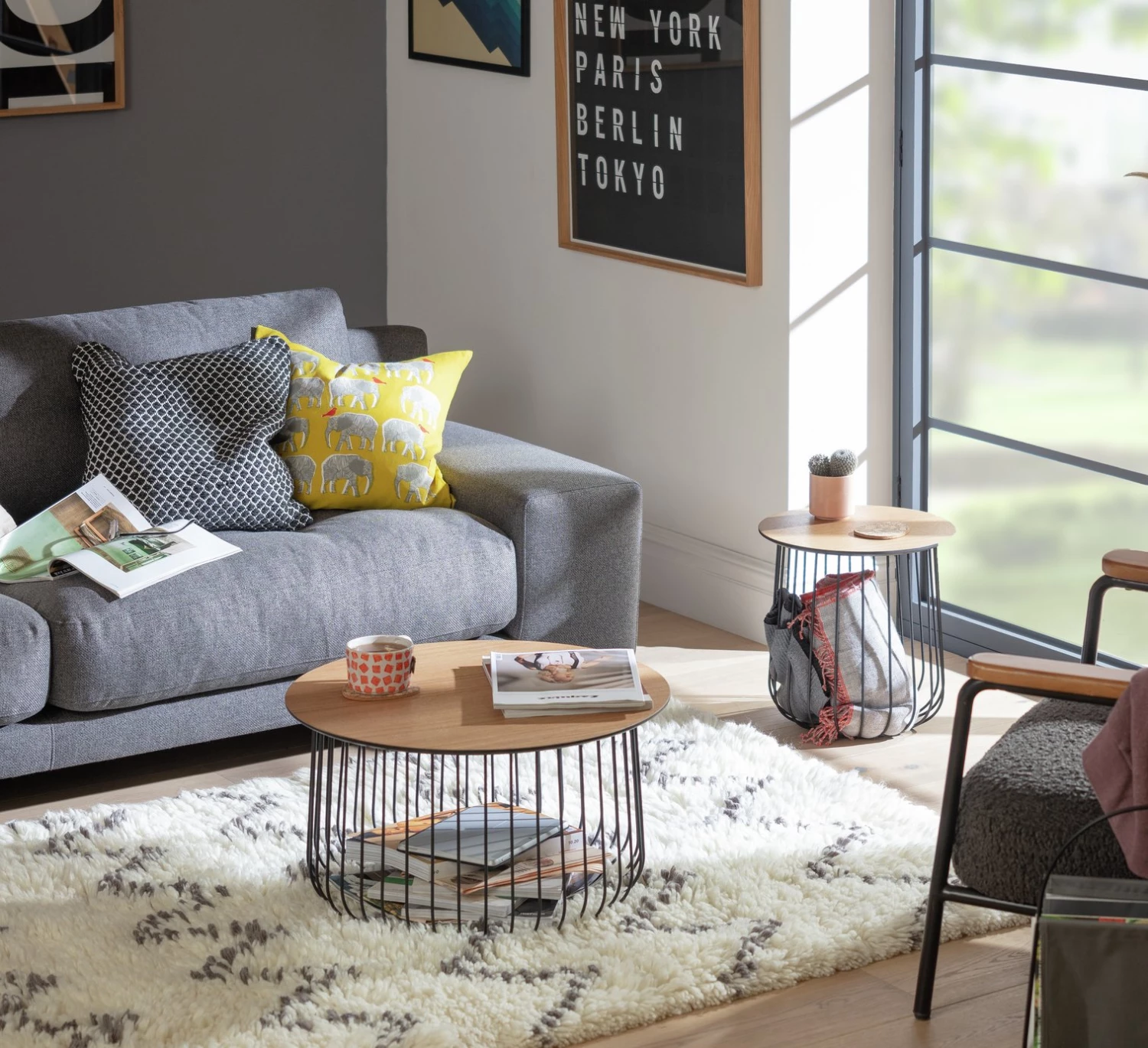 Best Price - Habitat Wire Frame Bird Cage Coffee And Side Tables Coffee Tables 2 Best Price - Habitat Wire Frame Bird Cage Coffee And Side Tables Coffee Tables - Image 2