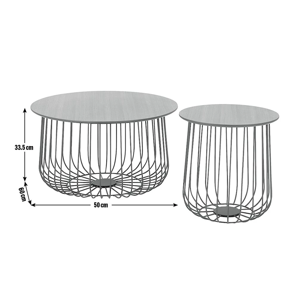 Best Price - Habitat Wire Frame Bird Cage Coffee And Side Tables Coffee Tables 8 Best Price - Habitat Wire Frame Bird Cage Coffee And Side Tables Coffee Tables - Image 8