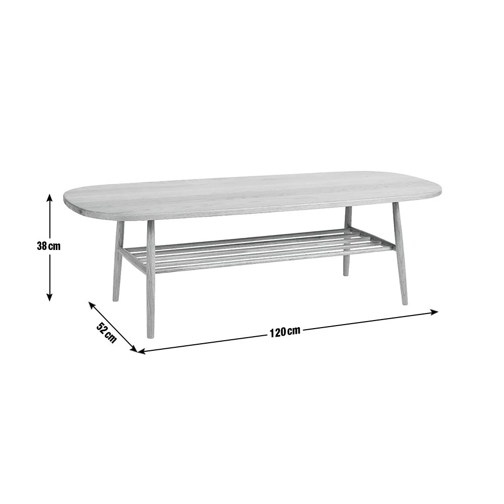 Flash Sale - Habitat Cornelia Coffee Table Oak Furniture 8 Flash Sale - Habitat Cornelia Coffee Table Oak Furniture - Image 8