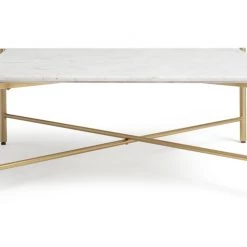 Shipping Included - Habitat Elba Solid Marble Coffee Table Brass Coffee Tables -Furniture Tables store online unnamed file 262
