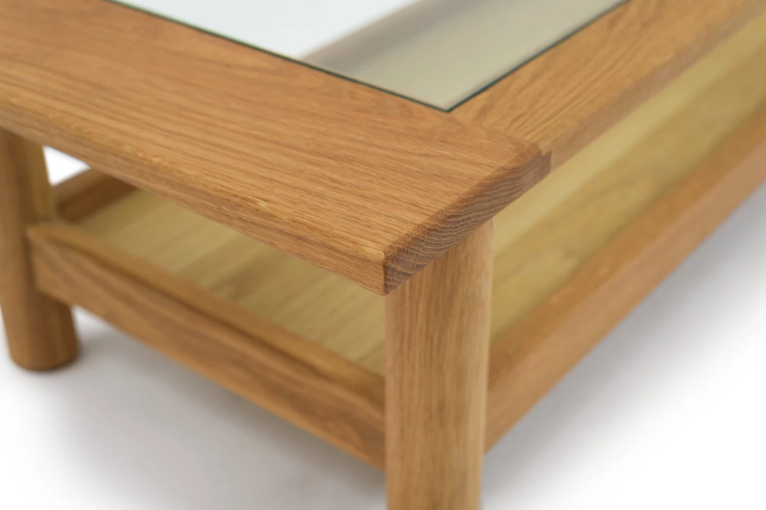 Shipping Included - Habitat Oak And Glass Coffee Table Natural Coffee Tables 5 Shipping Included - Habitat Oak And Glass Coffee Table Natural Coffee Tables - Image 5