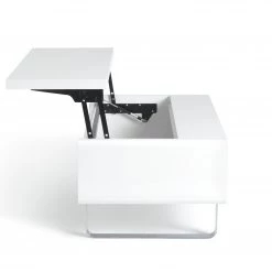 The Surprise Price - Habitat Sleigh Gloss Gas Lift Coffee Table White Furniture -Furniture Tables store online unnamed file 302