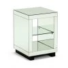 Shipping Included - Habitat Sylvie Side Table Mirrored Furniture