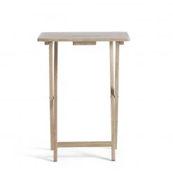 Shipping Included - Habitat Single Folding Tray Table Natural Side Tables -Furniture Tables store online unnamed file 388