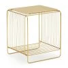 On Sale - Habitat Riva Metal Side Table Gold Side Tables