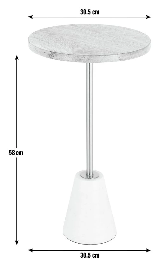 On Sale - Habitat Kayleigh Marble Side Table Furniture 4 On Sale - Habitat Kayleigh Marble Side Table Furniture - Image 4