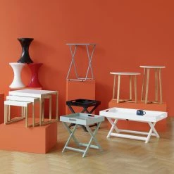 Best Price - Habitat Drew Tall Side Table Bamboo White Furniture -Furniture Tables store online unnamed file 568 scaled