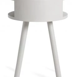 Shipping Included - Habitat Rue 1 Drawer Side Table Grey Side Tables -Furniture Tables store online unnamed file 582