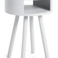Shipping Included - Habitat Rue 1 Drawer Side Table Grey Side Tables -Furniture Tables store online unnamed file 586
