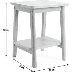 Discount - Habitat Nel Side Table Oak Furniture -Furniture Tables store online unnamed file 623